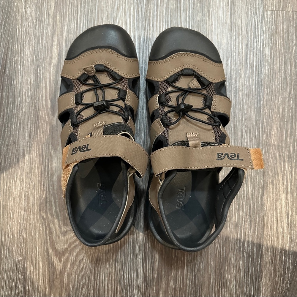 Teva Men’s Flintwood Outdoor Water Shoes Sandals in Brown Black Colors sz US 8